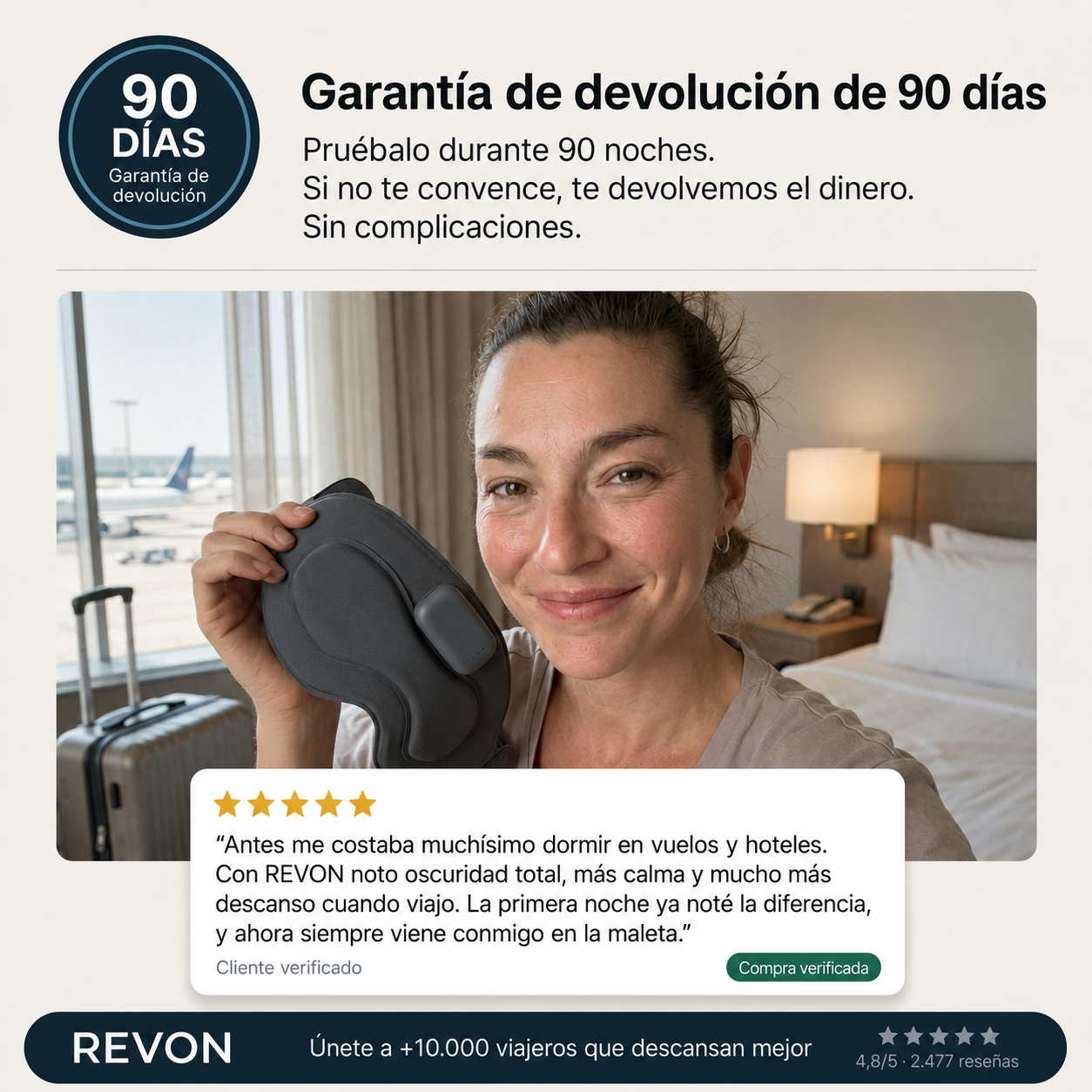 REVON™ Antifaz Inteligente 3 en 1