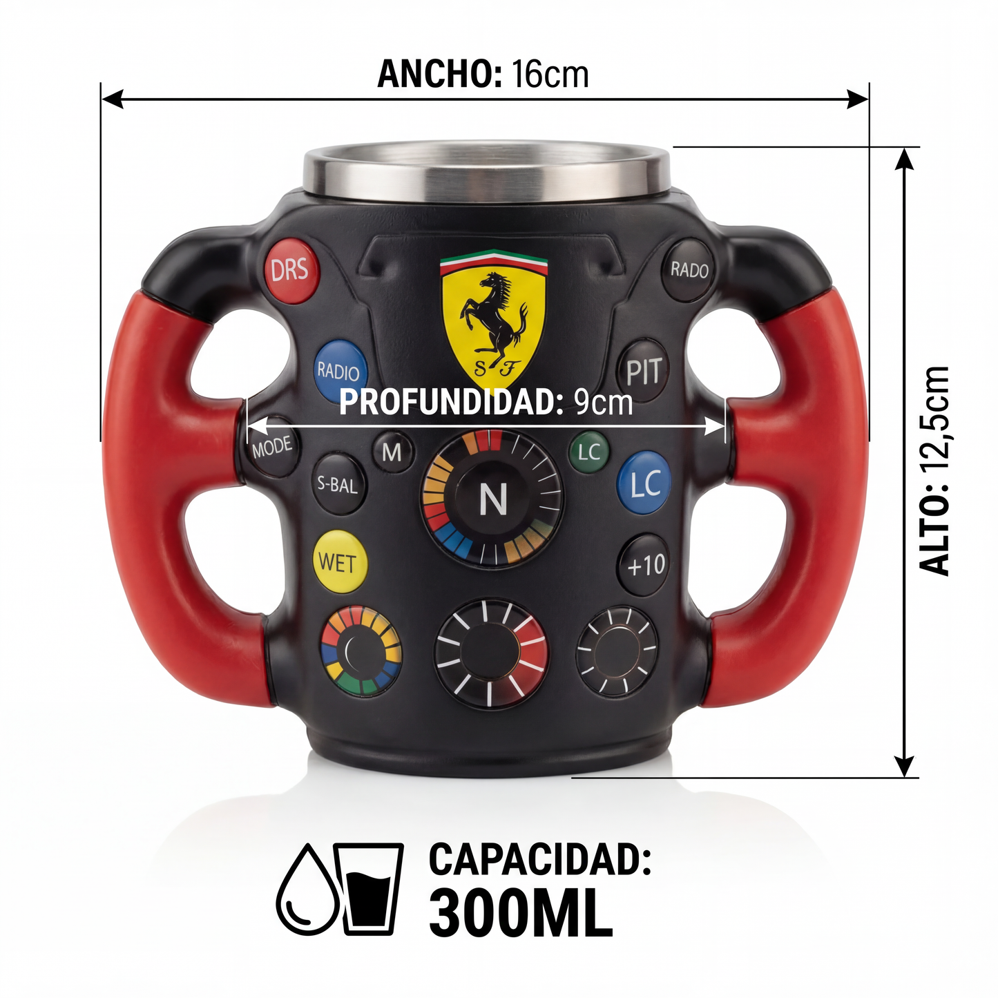 Taza De coleccionista Volante Racing™